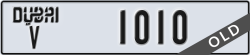 dubai - code - V - number -1010