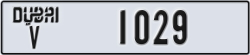 dubai - code - V - number -1029