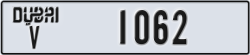 dubai - code - V - number -1062
