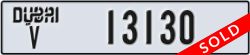 dubai - code - V - number -13130