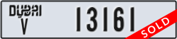 dubai - code - V - number -13161