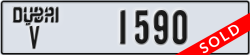 dubai - code - V - number -1590