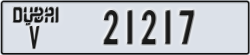 dubai - code - V - number -21138