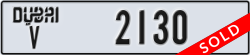 dubai - code - V - number -2130