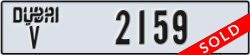 dubai - code - V - number -2159