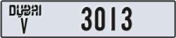 dubai - code - V - number -2934