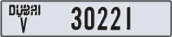 dubai - code - V - number -30142