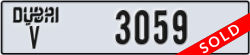 dubai - code - V - number -3059