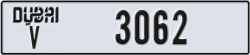 dubai - code - V - number -3062