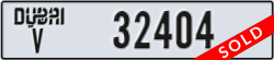 dubai - code - V - number -32404