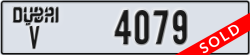 dubai - code - V - number -4079