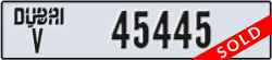 dubai - code - V - number -45366