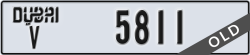 dubai - code - V - number -5811