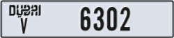 dubai - code - V - number -6302
