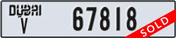 dubai - code - V - number -67818