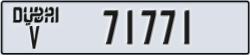 dubai - code - V - number -71692