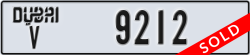 dubai - code - V - number -9212