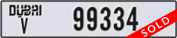 dubai - code - V - number -99334