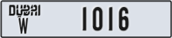 dubai - code - W - number -1016
