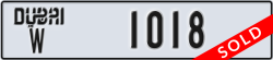 dubai - code - W - number -1018