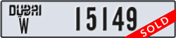 dubai - code - W - number -15149