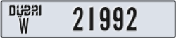 dubai - code - W - number -21913