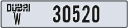 dubai - code - W - number -30520