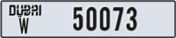 dubai - code - W - number -50073