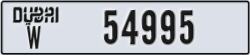 dubai - code - W - number -54995