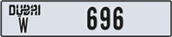 dubai - code - W - number -617