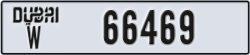 dubai - code - W - number -66469