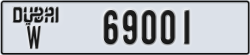 dubai - code - W - number -68922