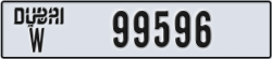 dubai - code - W - number -99596