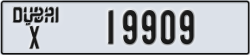 dubai - code - X - number -19909