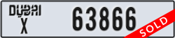 dubai - code - X - number -63866