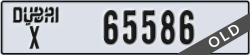 dubai - code - X - number -65586