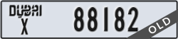 dubai - code - X - number -88182