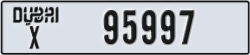 dubai - code - X - number -95997