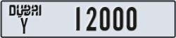 dubai - code - Y - number -12000