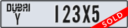 dubai - code - Y - number -123X5