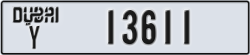 dubai - code - Y - number -13611