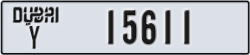 dubai - code - Y - number -15611