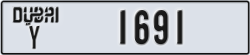 dubai - code - Y - number -1612