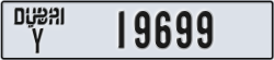 dubai - code - Y - number -19699