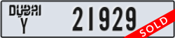 dubai - code - Y - number -21929