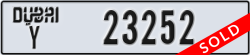 dubai - code - Y - number -23252
