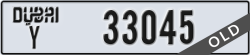 dubai - code - Y - number -33045