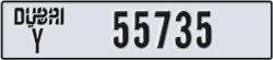 dubai - code - Y - number -55735