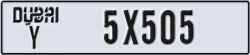 dubai - code - Y - number -5X505