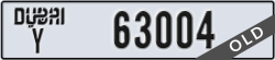 dubai - code - Y - number -63004